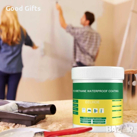 Нано хидроизолационно покритие EELHOE – 300 г, полиуретаново, прозрачно, за вътрешна и външна употре, снимка 4 - Други стоки за дома - 51262074