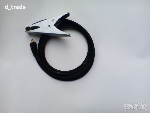 Заваръчен кабел-маса 150А 25 кв.мм. 3 м.