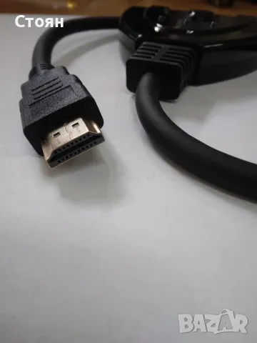 HDMI Switch HUB 3 в 1, снимка 3 - Кабели и адаптери - 47786044