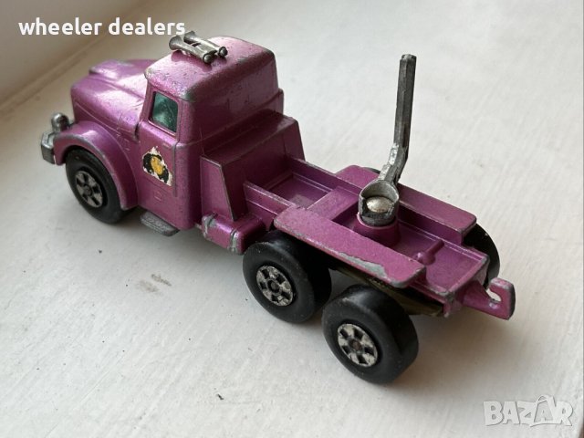 Метална количка Matchbox Scammell Contractor Pipe, снимка 4 - Колекции - 39977628