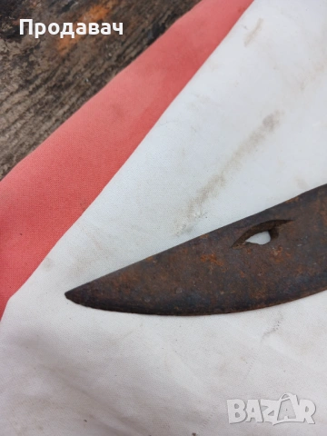 Стар кован нож, снимка 4 - Ножове - 53402533