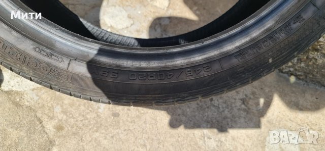 Гуми 245/40/20 Goodyear Excellence RunFlatt ТОП ТОП, снимка 5 - Гуми и джанти - 43659703