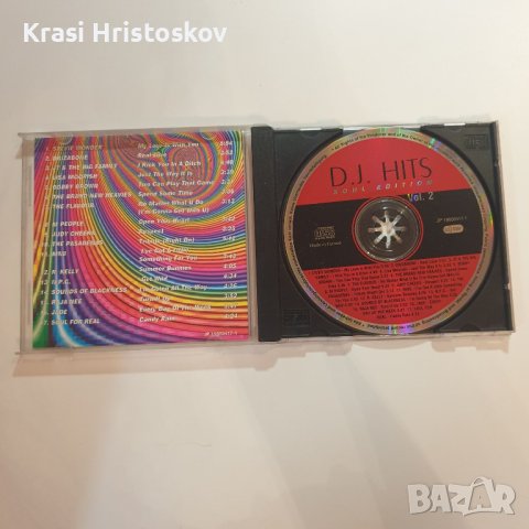 D.J.Hits Soul Edition Vol.2 cd, снимка 2 - CD дискове - 43660245