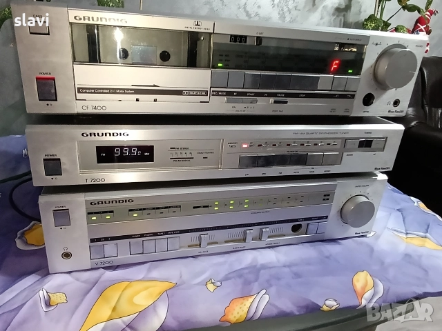 Сет GRUNDING V-7200 T -7200 , снимка 3 - Ресийвъри, усилватели, смесителни пултове - 52858905