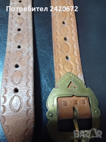 кожен  колан, снимка 1