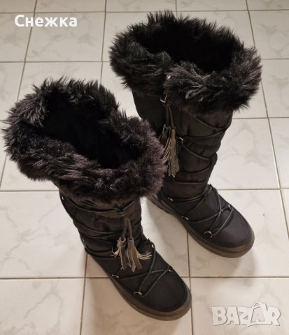 Дамски зимни ботуши, снимка 2 - Дамски апрески - 43534132