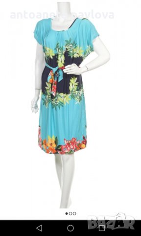 Цветна лятна рокля, снимка 1