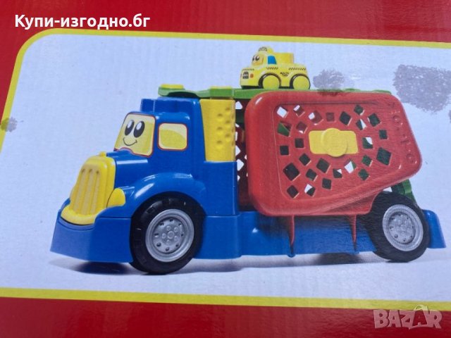 Molto Германия Камион с писта и светлина за над 1 год, снимка 5 - Играчки за стая - 39969841