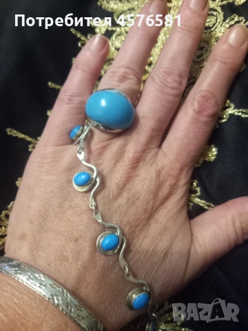 пръстени и гривна сребро 925, снимка 2 - Пръстени - 52326043