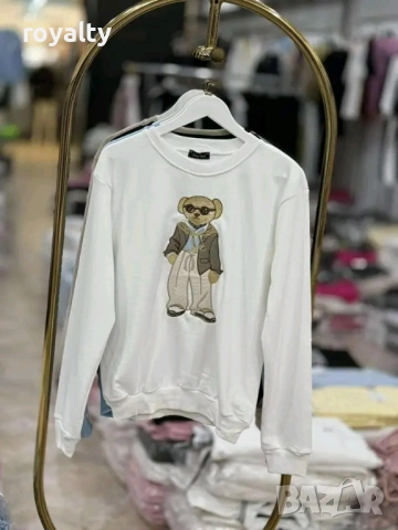 Дамска Блуза с Мече Различни Цветове 