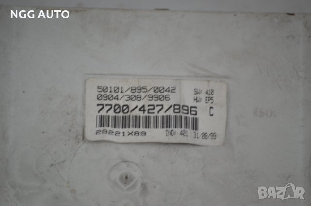 Табло Километраж за Renault Megane 1, 1999 - 2003, 1.9 DTI, (KA0N), 7700/427/896 C, 770 427 896 C, снимка 5 - Части - 40272940