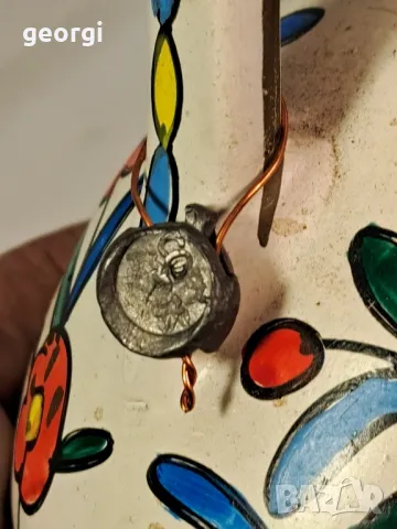 гръцка керамична кана 7/5, снимка 3 - Кани - 49869488