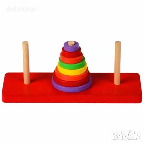 Ханойска кула дървена, снимка 1