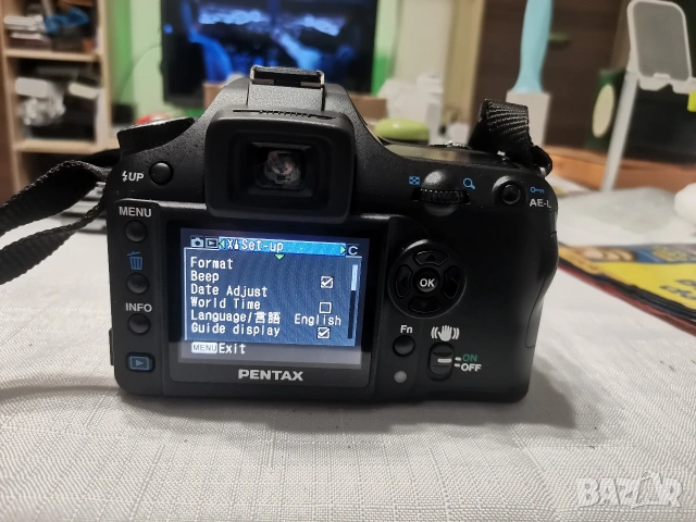 Цифров фотоапарат Pentax K100D Super, снимка 8 - Фотоапарати - 53406408