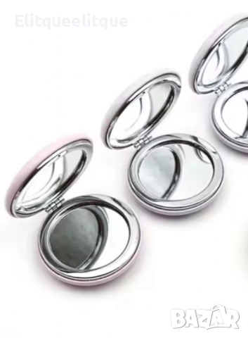 Мини двойно огледалце за чанта – стил и удобство винаги с вас, снимка 7 - Други - 52376568