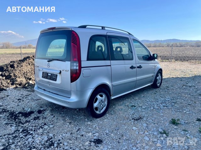 На ЧАСТИ  Mercedes Vaneo 1.7 CDI W414 2004г OM 668 91кс, снимка 5 - Автомобили и джипове - 36828358