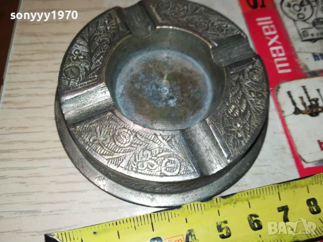 МЕТАЛЕН ПЕПЕЛНИК ОТ ГЕРМАНИЯ 2707251928, снимка 17 - Антикварни и старинни предмети - 51160084