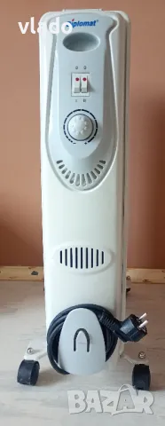 Маслен радиатор Diplomat 2500 watt, снимка 4 - Радиатори - 49606753