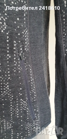 Icebreaker GT Merino Full Zip Hoodie Womens Size M / L ОРИГИНАЛ! Дамско горнище с цял цип!, снимка 12 - Спортни екипи - 51896235