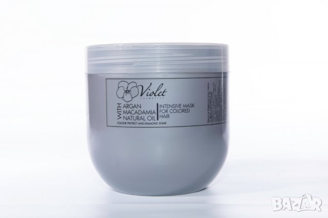 Професионална маска за боядисана коса с масло от Арган и Макадамия - 1000мл.