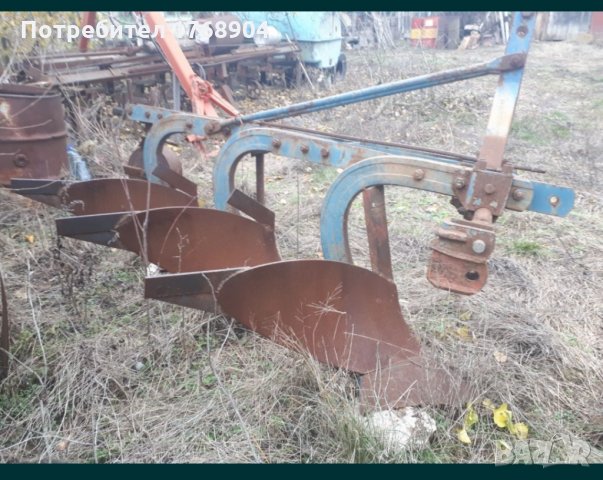 Торачка 600кг.,сеялка,ремарке,2бр.плуг,2бр.култиватор., снимка 5 - Селскостопанска техника - 29665074