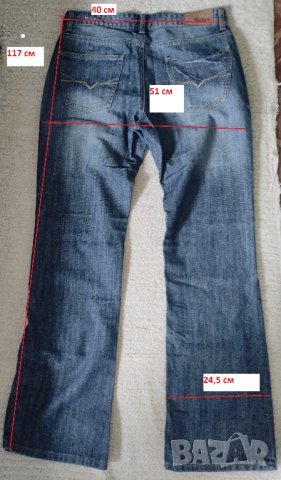 Дънки мъжки, Guess Jeans Montara, размер W32 L32, 85% памук, снимка 9 - Дънки - 40842093