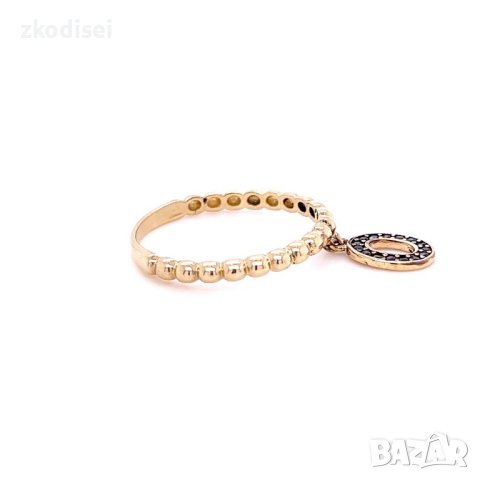 Златен дамски пръстен 1,69гр. размер:57 14кр. проба:585 модел:21891-5, снимка 2 - Пръстени - 44086548