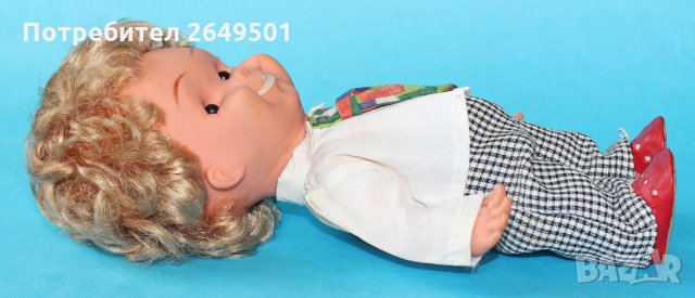 Немска кукла DDR ГДР VEB Spielwaren Schalkau 1970те, снимка 8 - Колекции - 33498702