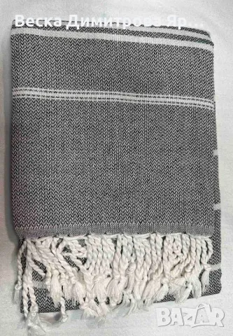 Пештемал – Традиционна турска кърпа от памук и лен 90см x180см, снимка 8 - Други стоки за дома - 50123673