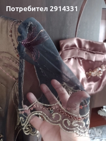 Официална дамска рокля - ръчна изработка , снимка 3 - Рокли - 51483812