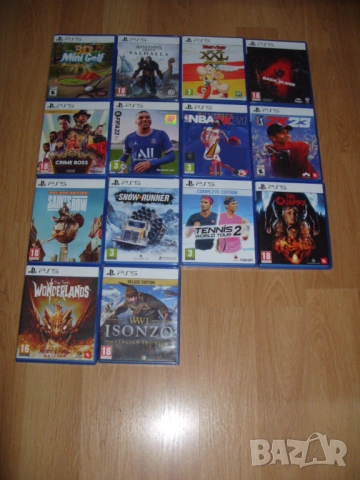 Игри за PlayStation 5, PS5 Част 1 - 15.34 € / 30лв за брой