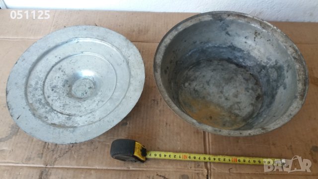 възрожденска масивна бакърена тенджера с надпис , снимка 6 - Антикварни и старинни предмети - 43946280