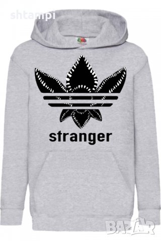 Детски Суитчър/Суитшърт Stranger Adidas,Игра,Подарък,Изненада,Забавление,Рожден Ден