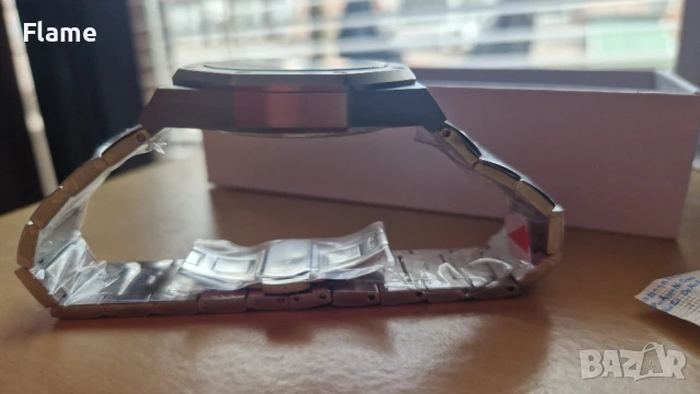 Чисто Нов Sapphero Royal Oak мъжки водоустойчив изчистен и стилен хронограф часовник, снимка 9 - Мъжки - 51239178