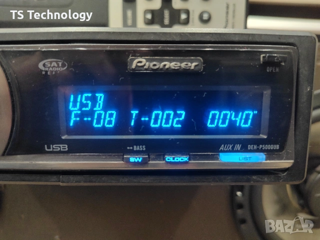 Pioneer DEH-P5000UB USB / AuX / CD / MP3, снимка 6 - Аксесоари и консумативи - 53045360