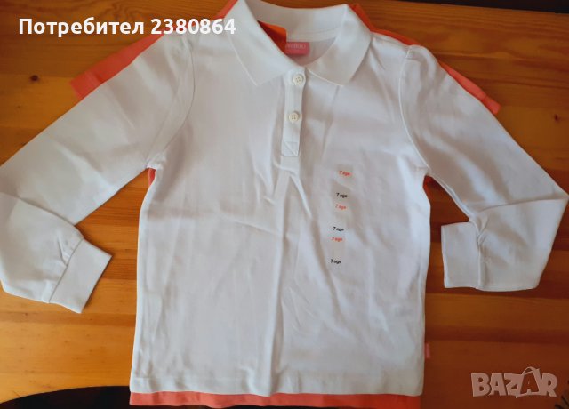 Нови блузки за момиченца-122-128, снимка 5 - Детски Блузи и туники - 36714019