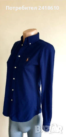 POLO Ralph Lauren Oxford Knit Pique Cotton Womens Size S НОВО ! ОРИГИНАЛ! Дамска Риза!, снимка 8 - Ризи - 52576986
