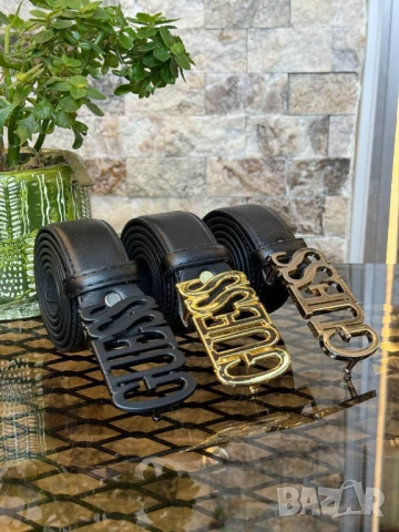 колани от естествена кожа в кутия  valentino garavani hermes guess chanel, снимка 11 - Колани - 50776378