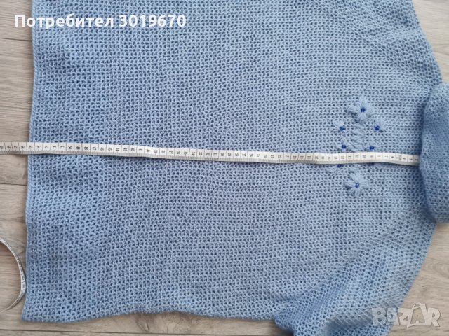 Плетено поло яка, снимка 6 - Жилетки - 43570342