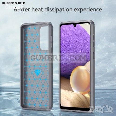 Samsung Galaxy A33 5G Противоударен Силиконов Гръб - Карбон, снимка 11 - Калъфи, кейсове - 36852834
