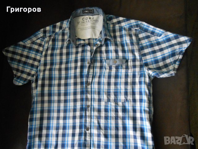 ОРИГИНАЛНА мъжка риза JACK & JONES