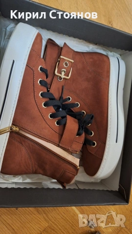 Дамски високи маратонки Pat Calvin, снимка 3 - Дамски ежедневни обувки - 53479496