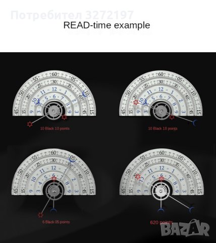 Нова концепция звезда и луна кварцов часовник, календар, интересен циферблат, снимка 6 - Мъжки - 40860767