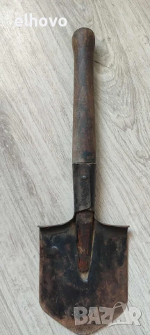 Стара военна лопата, снимка 5 - Антикварни и старинни предмети - 50986265