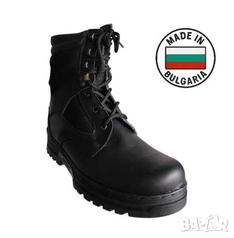 Български кубинки от естествена кожа - зимни, снимка 4 - Мъжки боти - 51865634