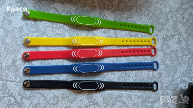 Силиконови RFID водоустойчиви гривни за контрол на достъпа, снимка 2 - Друга електроника - 52237184