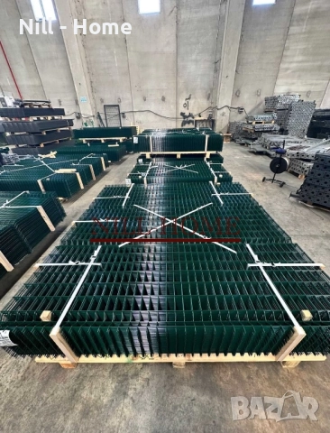 Поцинкована мрежа с декорация ( ИЗКУСТВЕНА ТРЕВА ) 4 мм тел. 40 мм. Око, снимка 15 - Огради и мрежи - 52303785