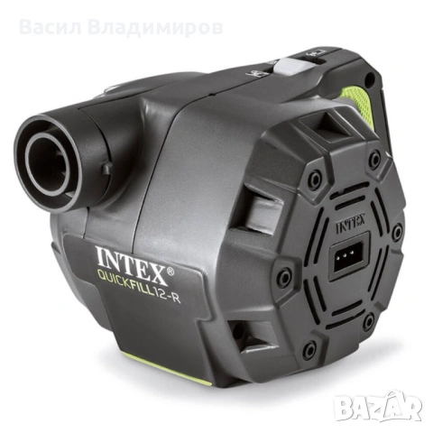 Електрическа помпа 220V/12V INTEX Quick-Fill AC/DC (с батерия и зарядно), снимка 6 - Басейни и аксесоари - 53506809