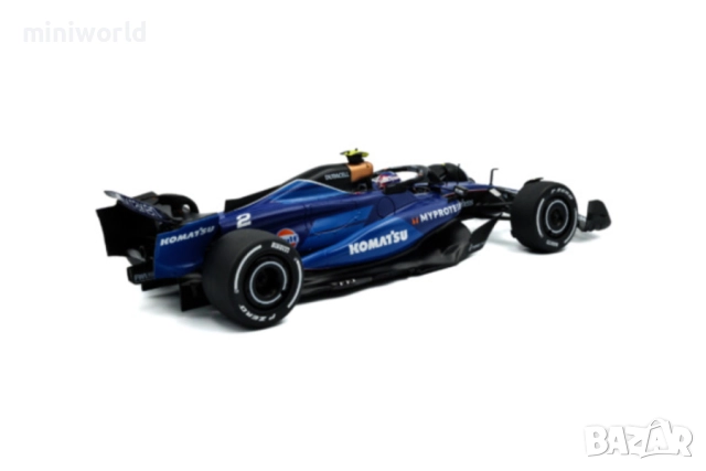 Williams F1 Team FW46 n.2 Saudi Arabien GP 2024 A.Ablon - мащаб 1:18 на Solido моделът е нов в кутия, снимка 5 - Колекции - 52804659