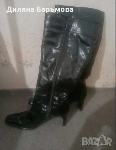 Елегантни дамски ботуши, снимка 5 - Дамски ботуши - 52595733